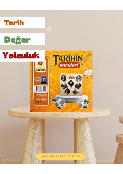 Çocuklar İçin Ahşap "tarihin Öncüleri" Eğitici Puzzle | Bilim, Sanat ve Keşif Yolculuğu modelleri