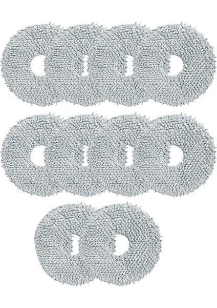 P10 Sert Zemin Temizleme Kiti Için 10 Adet P10 Q Serisi Paspas Yedek Pedi Yeniden Kullanılabilir Paspas Pedleri (Yurt Dışından) fiyatları