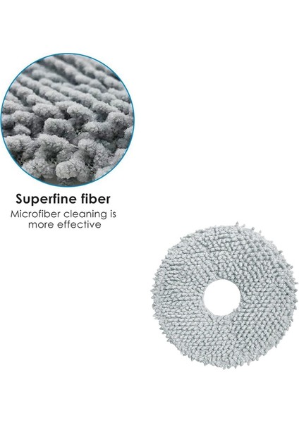 P10 Sert Zemin Temizleme Kiti Için 10 Adet P10 Q Serisi Paspas Yedek Pedi Yeniden Kullanılabilir Paspas Pedleri (Yurt Dışından) indirimleri