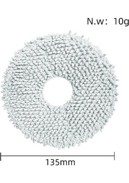 Bot L10S ULTRA/S10/S10 Pro Robot Süpürge Aksesuarları Için 4 Adet Yedek Paspas Bezi (Yurt Dışından) fiyatları