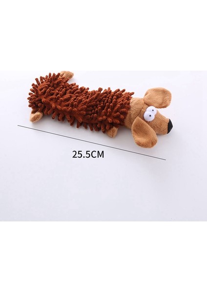 Köpek Peluş Ses Çıkaran Oyuncaklar Çiğneme Diş Gıcırdatma Eğitim Oyuncağı Gıcırdayan Etkileşimli Paspaslar Tüy Dökücü Yavru Köpek Oyuncağı, F (Yurt Dışından) fiyatları