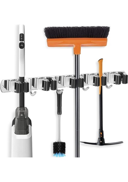 Süpürgelik Paspas Askısı Duvara Monte Metal Organizasyon Garaj Depolama Sistemi Bahçe Mutfak Alet Düzenleyici (Yurt Dışından) fiyatları