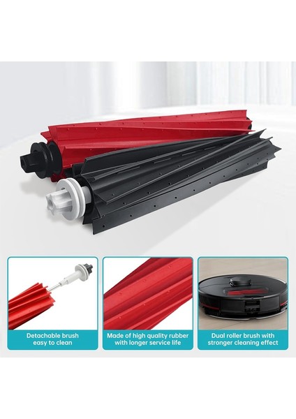 Qrevo Master Robot Süpürge Ana Yan Fırçalar Hepa Filtreler Paspas Bezi Toz Torbaları (Yurt Dışından) modelleri