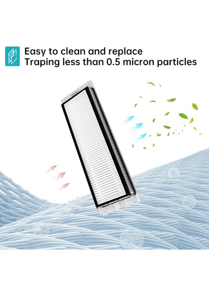 Qrevo Master Robot Süpürge Ana Yan Fırçalar Hepa Filtreler Paspas Bezi Toz Torbaları (Yurt Dışından) fırsatları