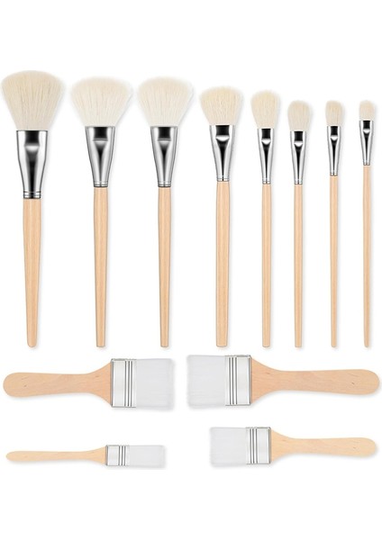 Akrilik Boya Fırçaları, Çeşitli Boyutlarda Ahşap Saplı Boya Fırçası Seti, Akrilik Suluboya Yağlıboya Yüz Sanatı (Yurt Dışından) fiyatları