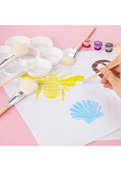 Akrilik Boya Fırçaları, Çeşitli Boyutlarda Ahşap Saplı Boya Fırçası Seti, Akrilik Suluboya Yağlıboya Yüz Sanatı (Yurt Dışından) indirimleri