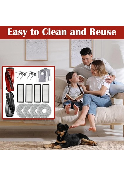 Qrevo CURV/P20 Pro Super Elektrikli Süpürge Yedek Parçaları Ana Yan Fırça Hepa Filtreleri Paspas Bezi Toz Torbaları (Yurt Dışından) fırsatları