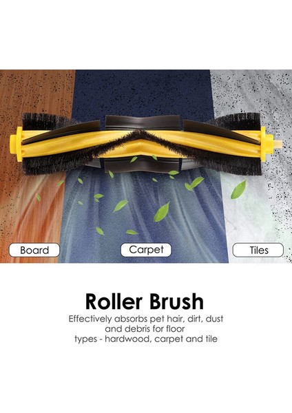 T9 T8 N8 Pro 920 950 Elektrikli Süpürge Yedek Parçaları Için Hepa Filtre Ana Yan Fırça Paspas Bezi (Yurt Dışından) modelleri