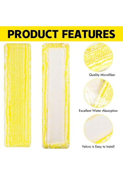 Wv2 Wv5 Wv6 Plus Premium Pencere Temizleyicisi Için 8 Parça Mikrofiber Paspas (2.633-129.0) (Yurt Dışından) fırsatları