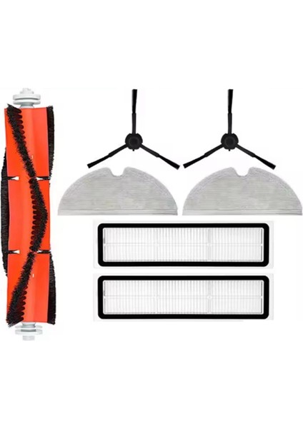 D9, D9 Max, L10 Pro Robot Süpürge Silindiri Yan Fırça Hepa Filtre Paspas Pedi Ultra Aksesuarları Için 7 Adet (Yurt Dışından) fırsatları