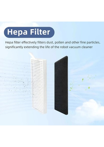 X-Plorer Serie 75S RR8577WH Robot Süpürge Ana Yan Fırça Hepa Filtre Paspas Bezi Aksesuarları (Yurt Dışından) modelleri