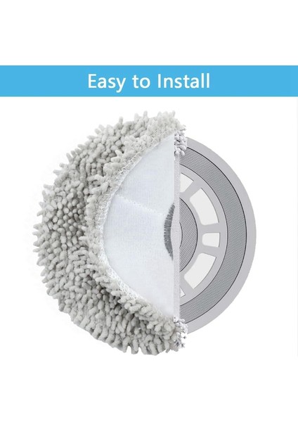 L10 Ultra / L10S Pro / L10S Ultra / L10 Prime / L20 ULTRA/X10 Elektrikli Süpürge Parçaları Için Paspas Bezi Pedleri (Yurt Dışından) indirimleri