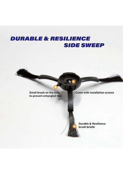 X8 Robot Süpürgeler Için Yedek Parça Seti - Fırçalar, Filtreler ve Paspas Pedleri Dahil 17 Parçalı Set (Yurt Dışından) fırsatları