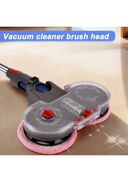 V15 V11 V10 V8 V7 Elektrikli Süpürge Için Çıkarılabilir Su Deposu ve 6 Yeniden Kullanılabilir Paspas Pedi ile Elektrikli Ataşman (Yurt Dışından) indirimleri