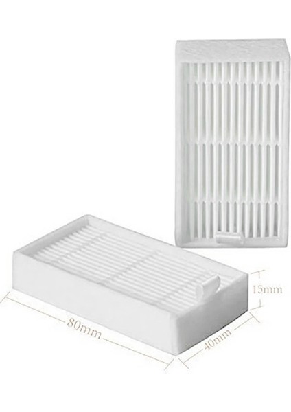 V55 Pro Robot Süpürge Yedek Aksesuarları Için Hepa Filtre Yan Fırça Paspas Bezi Filtresi (Yurt Dışından) modelleri