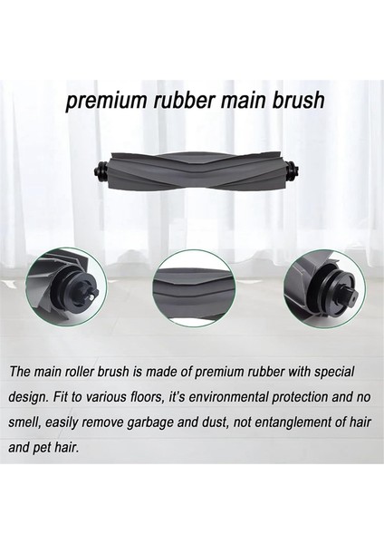 X40 Ultra / X40 Pro / S30 Pro Ultra Robot Süpürge Ana Yan Fırçalar Hepa Filtreler Paspas Bezi Toz Torbaları (Yurt Dışından) indirimleri