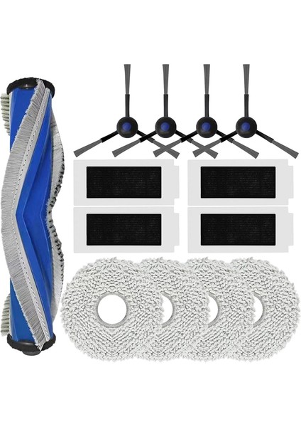 Pro+ Robot Süpürge Silindiri Yan Fırça Hepa Filtreleri Paspas Pedi Yedek Aksesuar Seti (Yurt Dışından) fiyatları