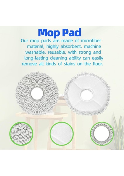 Pro+ Robot Süpürge Silindiri Yan Fırça Hepa Filtreleri Paspas Pedi Yedek Aksesuar Seti (Yurt Dışından) indirimleri