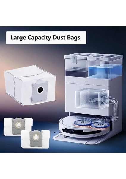 T50 Max T50 Pro T50 Omni T50 Pro Omni T50 Elektrikli Süpürge Paspas Pedleri Toz Torbaları Için Aksesuar Kiti (Yurt Dışından) indirimleri