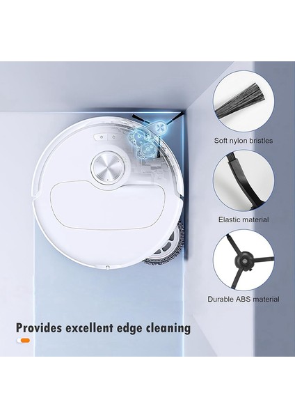 Qrevo Master/qrevo Slim Robot Süpürge Parçaları Için Vakum Aksesuarları Ana Yan Fırça Filtreleri Paspas Pedi Toz Torbaları (Yurt Dışından) modelleri