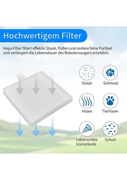 T20 Robot Süpürge Ana Yan Fırça Hepa Filtre Paspas Pedleri Toz Torbaları Yedek Parçaları (Yurt Dışından) fırsatları