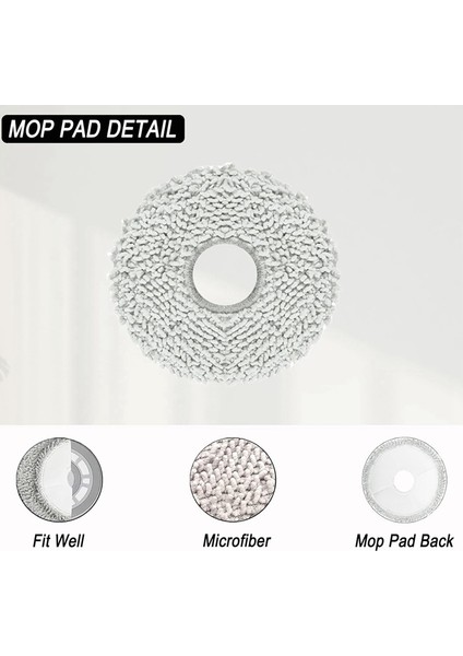 J15 Pro Ultra Robot Süpürge Aksesuarları Toz Torbaları Paspas Pedleri Yedek Parçaları (Yurt Dışından) modelleri