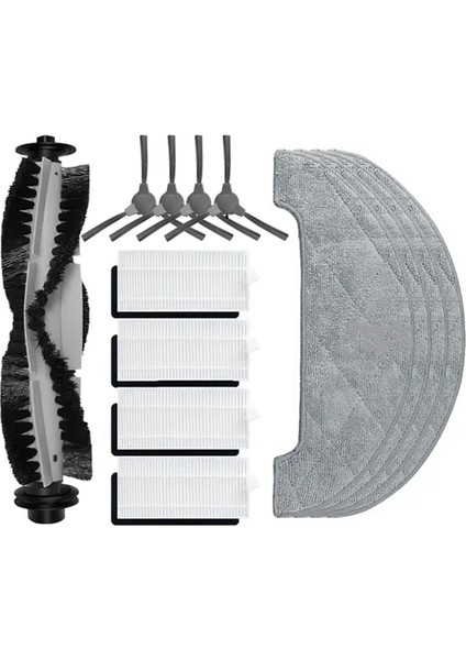 Pvcr 4105 Wı-Fı Iq Home Aqua Ana Yan Fırça Filtre Paspas Bezi Robot Süpürge Parçaları (Yurt Dışından) modelleri