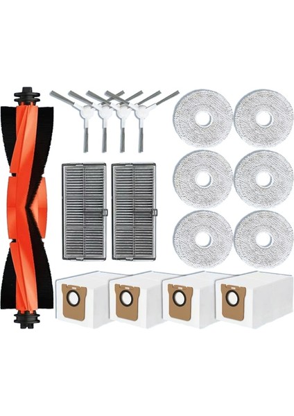 M30S D103CN Yedek Parçalar Sarf Malzemeleri Ana Yan Fırça Hepa Filtre Paspas Bezi Toz Torbası Aksesuarları (Yurt Dışından) fiyatları