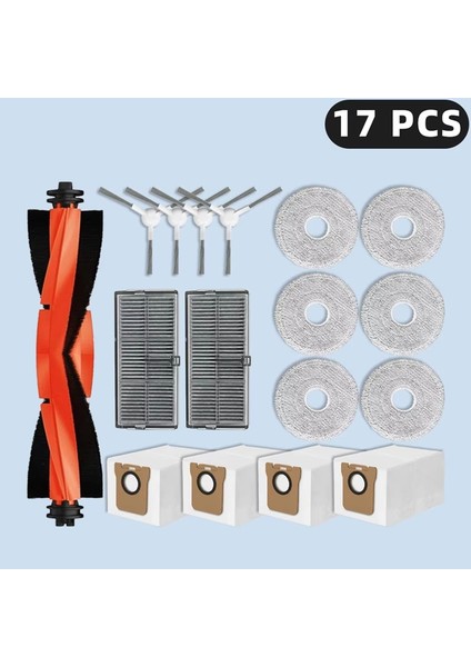 M30S D103CN Yedek Parçalar Sarf Malzemeleri Ana Yan Fırça Hepa Filtre Paspas Bezi Toz Torbası Aksesuarları (Yurt Dışından) modelleri