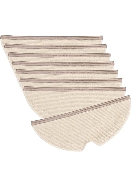 S5 Max S5 S50 S51 S55 S6 S6 Pure S6 Maxv Elektrikli Süpürge Parçaları Için 8'li Mikrofiber Paspas Bezi Pedi (Yurt Dışından) fiyatları