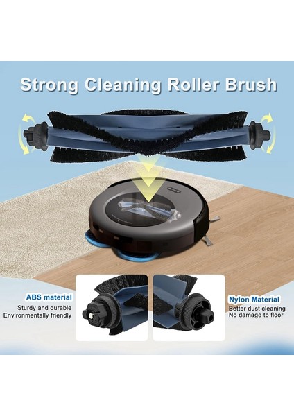 Omni C20 Elektrikli Süpürge Aksesuar Seti Yedek Parçaları Ana Yan Fırçalar Hepa Filtreler Paspas Torbaları (Yurt Dışından) modelleri