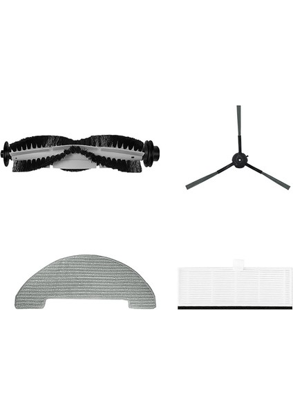 Vactidy T7 T8 Için Yedek Parçalar, Robot Süpürge Aksesuarları Seti Ana Yan Fırça Hepa Filtre Paspas Torbaları (Yurt Dışından) modelleri