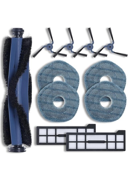 X10 Pro Omni Aksesuarları Ana Yan Fırça Hepa Filtre Paspas Bezi Toz Torbası Yedek Parçaları (Yurt Dışından) fiyatları