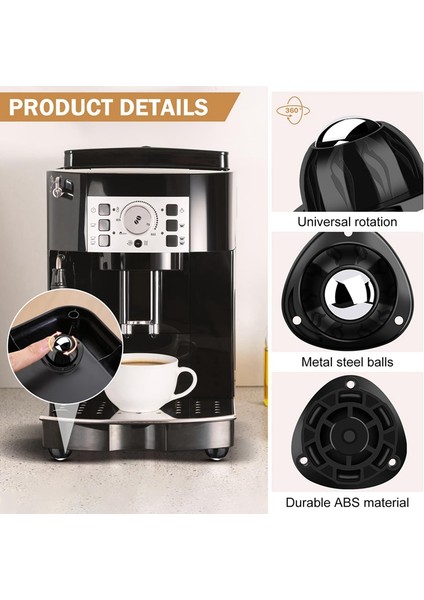 Mobilya Küçük - Elektrikli Ev Aletleri, Paspas Kovaları, Masa Ayakları, Saksılar Için Döner Bilyalı Tekerlekler 8 Adet (Yurt Dışından) modelleri