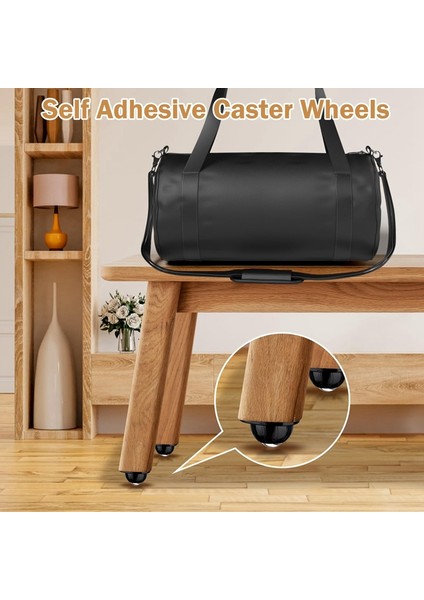 Mobilya Küçük - Elektrikli Ev Aletleri, Paspas Kovaları, Masa Ayakları, Saksılar Için Döner Bilyalı Tekerlekler 8 Adet (Yurt Dışından) fırsatları