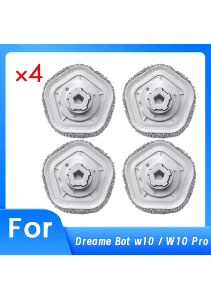 Bot W10 ve W10 Pro Kendi Kendini Temizleyen Robot Süpürge Yedek Parçaları ve Aksesuarları Için Paspas Pedleri (Yurt Dışından) fiyatları