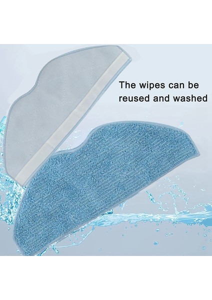 Re4 / Re4 Plus / Re5 / Re5 Plus Elektrikli Süpürge Parçaları Için 10 Adet Yıkanabilir Mikrofiber Paspas Bezi (Yurt Dışından) fırsatları