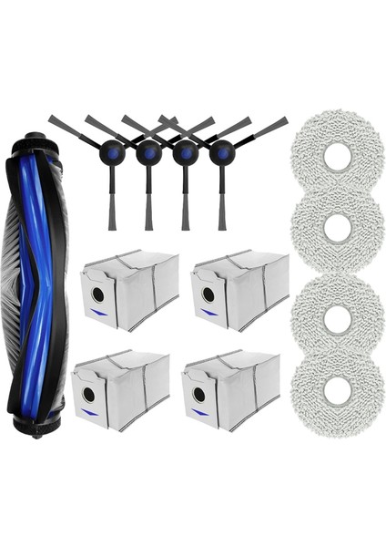 N30 Pro Omni Yedek Ana Yan Fırça Paspas Pedi Toz Torbaları Yedek Parçalar Aksesuarlar (Yurt Dışından) fiyatları