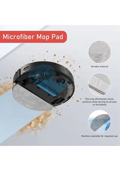 M5, M5+, L5 Robot Süpürge Parçaları Için Yedek Aksesuar Seti Ana Yan Fırça Hepa Filtreler Paspas Bezi (Yurt Dışından) modelleri
