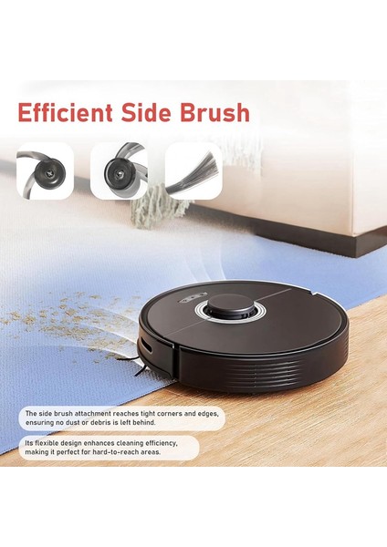 M5, M5+, L5 Robot Süpürge Parçaları Için Yedek Aksesuar Seti Ana Yan Fırça Hepa Filtreler Paspas Bezi (Yurt Dışından) indirimleri