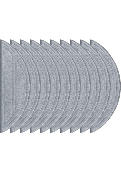 Q10 S5 / Q10 S5+ / Q10 / Q10 + / Q10V / Q10V+ Zemin Temizleme Aksesuarlarına Uygun Paspas Bezi Seti (Yurt Dışından)