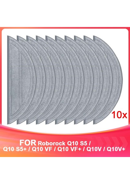 Q10 S5 / Q10 S5+ / Q10 / Q10 + / Q10V / Q10V+ Zemin Temizleme Aksesuarlarına Uygun Paspas Bezi Seti (Yurt Dışından) fiyatları
