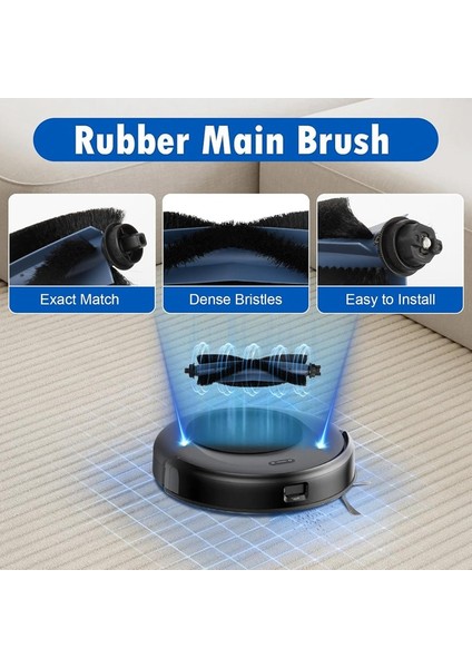 Omni C20 Ana Yan Fırça Toz Torbası Hepa Filtre Paspas Bezleri Ev Temizlik Yedek Parçaları Için Aksesuar Seti (Yurt Dışından) modelleri