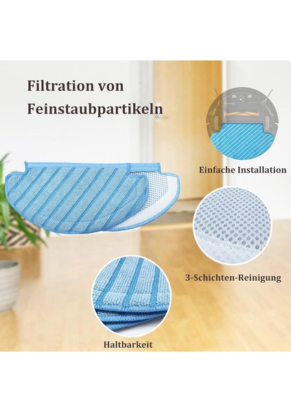 N8 N8 Pro N10 Plus T8 Plus Paspas Bezi Toz Torbası Temizleme Bezleri Ana Fırça Torbası Yedek Aksesuarları (Yurt Dışından) modelleri