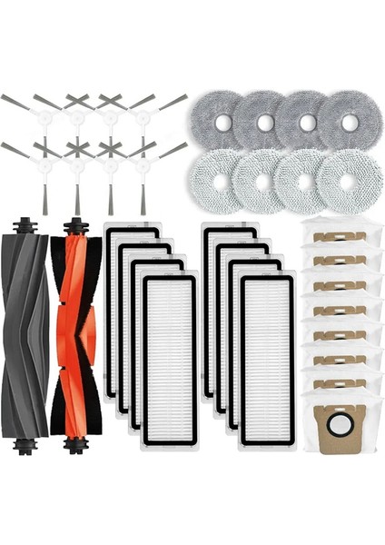 Omni 1s, B116, B101CN, X10+ / L10S Ultra, L10 Ultra Ana Yan Fırça Filtresi Paspas Toz Torbaları Için (Yurt Dışından) fırsatları