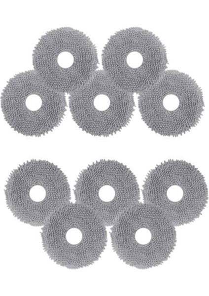 Q / Qrevo Pro / Qrevo S / Qrevo Curv / Qrevo Maxv Robot Süpürge Için 10 Adet Paspas Bezi Gelişmiş Temizlik Verimliliği (Yurt Dışından) modelleri