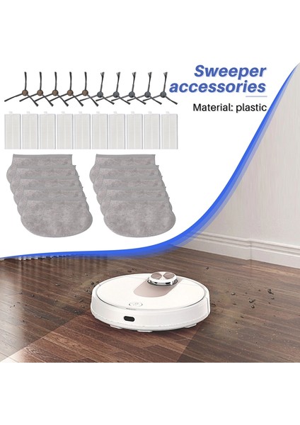 M6 VCR21LDSW Yedek Parça Aksesuarları Yan Fırça Paspas Bezi Filtre (Yurt Dışından) indirimleri