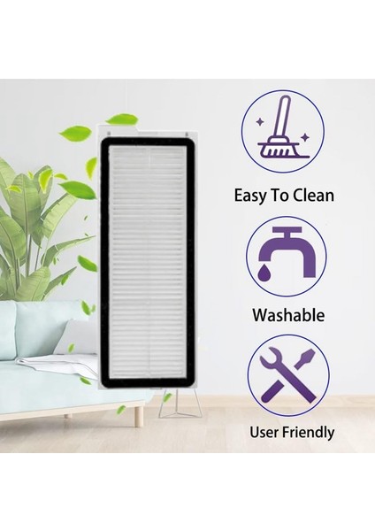 Qrevo Curve / P20 Pro Robot Süpürge Aksesuarları Için Yedek Parçalar Ana Yan Fırça Hepa Filtre Paspas Toz Torbası (Yurt Dışından) indirimleri