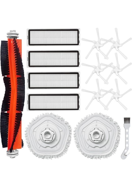 W10/W10 Pro Robot Süpürge Ana Yan Fırça Hepa Filtre Paspas Bezi Yedek Parçaları (Yurt Dışından) fiyatları