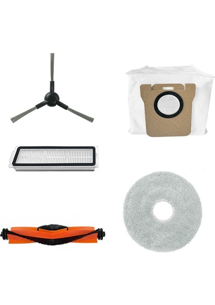 M30 D102 Elektrikli Süpürge Yedek Parçaları Ana Yan Fırça Paspas Pedi Bez Toz Torbaları Hepa Filtre Yedek Parçaları (Yurt Dışından) indirimleri